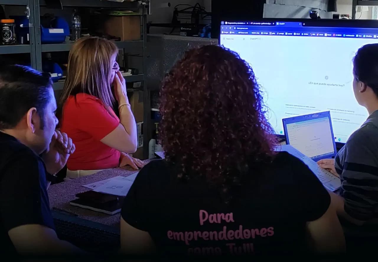 Estudiantes en clase